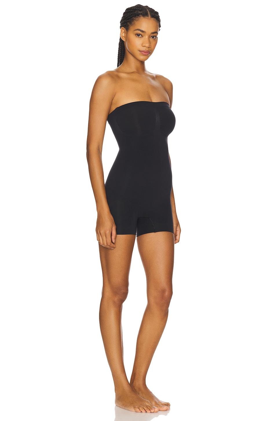 Seamless Sculpt Strapless Shortie Bodysuit SKIMS Product Image