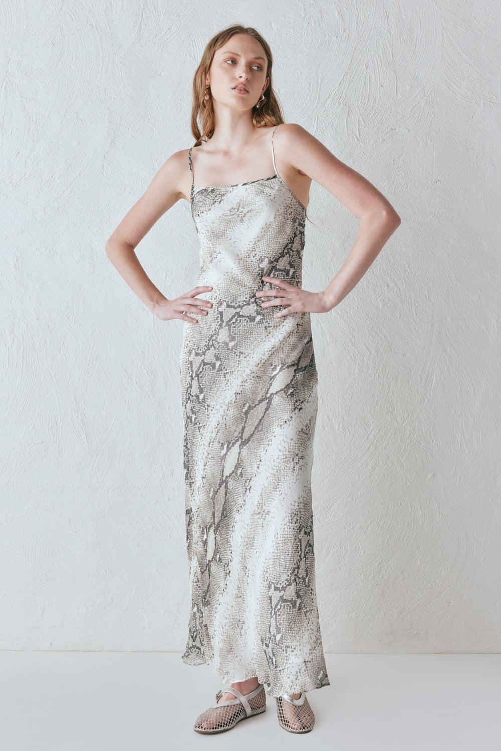 Ema Maxi Dress Snake Product Image