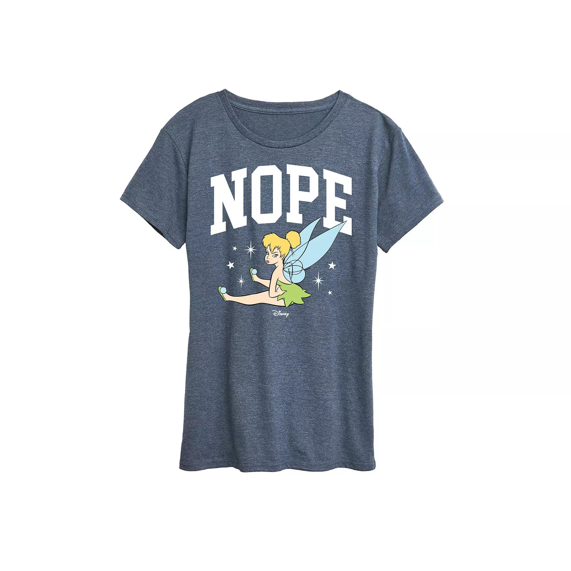 Disney's Tinker Women's Bell Nope Graphic Tee, Girl's,  Product Image