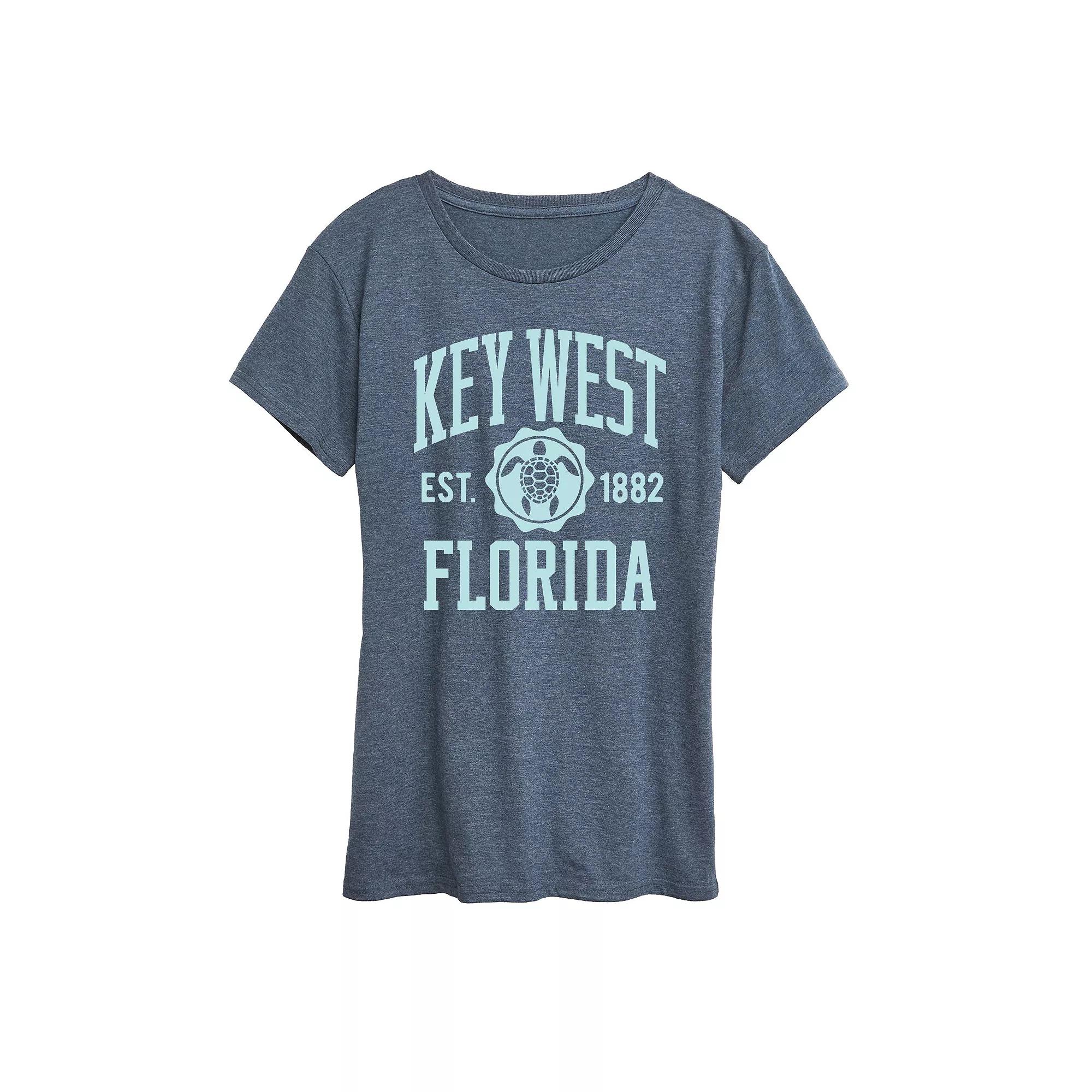 Women's Key West Athletic Graphic Tee,  Product Image