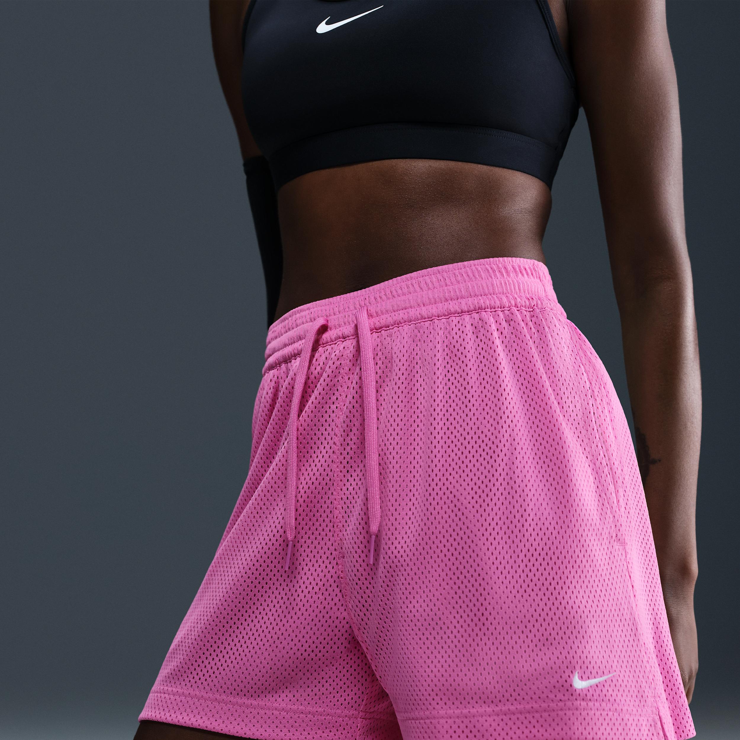 Nike Womens Essential Dri-FIT Mesh Basketball Shorts | HQ8961-675 Product Image