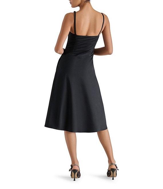 Steve Madden Sweetheart Neck Aster Midi Dress Product Image
