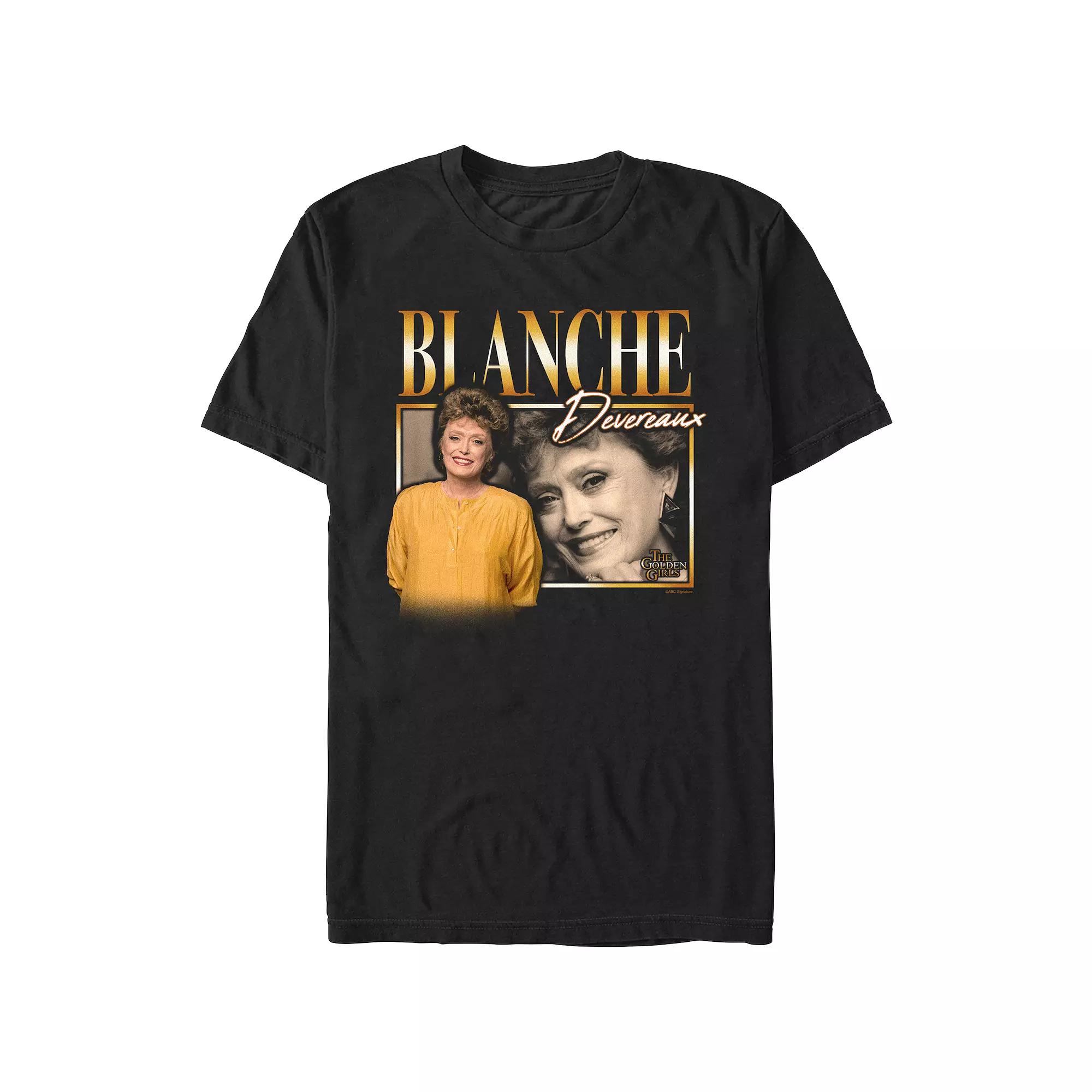 Men's The Golden Girls Blanche Deveraux Portraits Graphic Tee,  Product Image