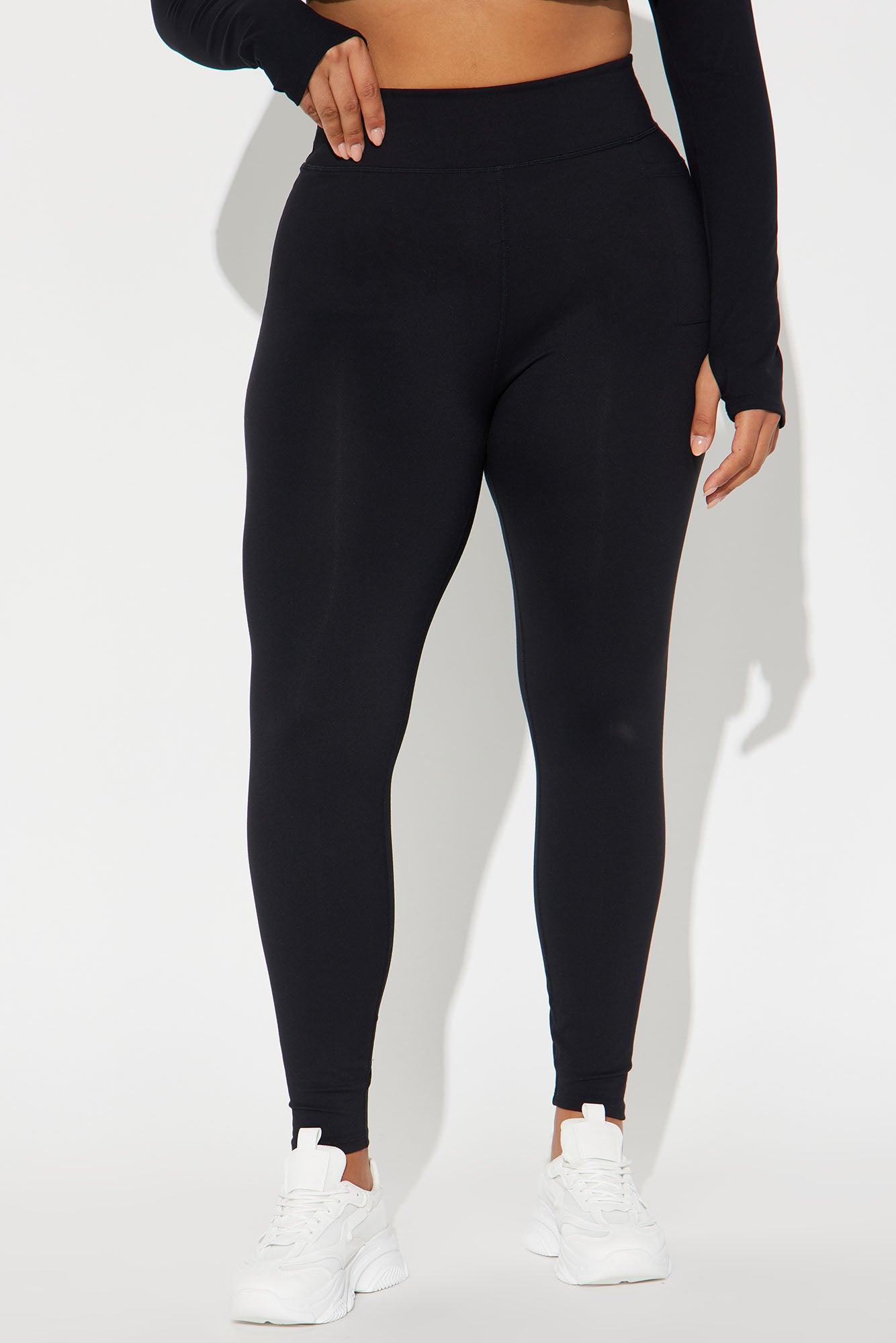 Deep Bend Super Soft Active Legging - Black Product Image