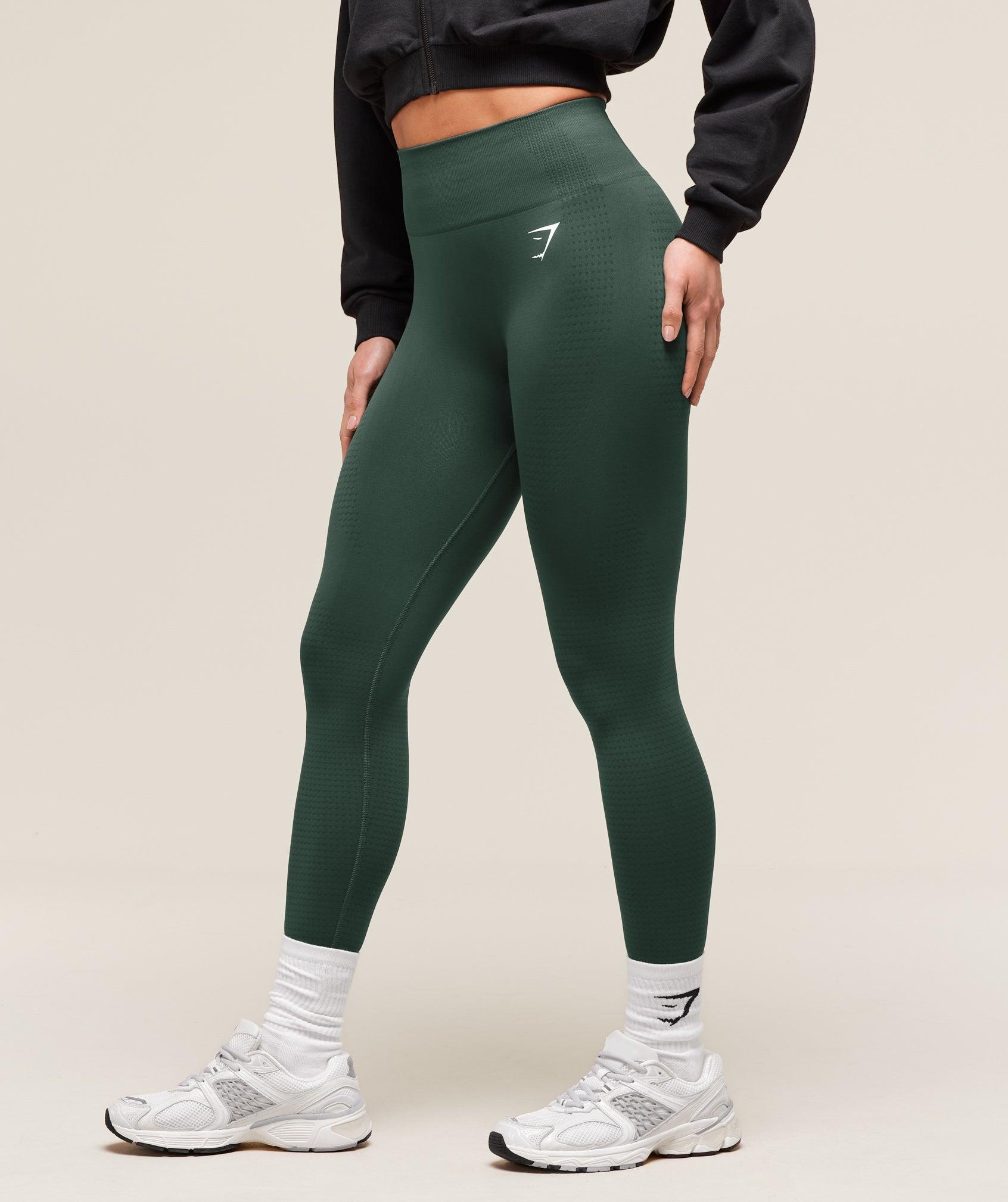 Gymshark Vital Leggings - Woodland Green Marl Female Product Image
