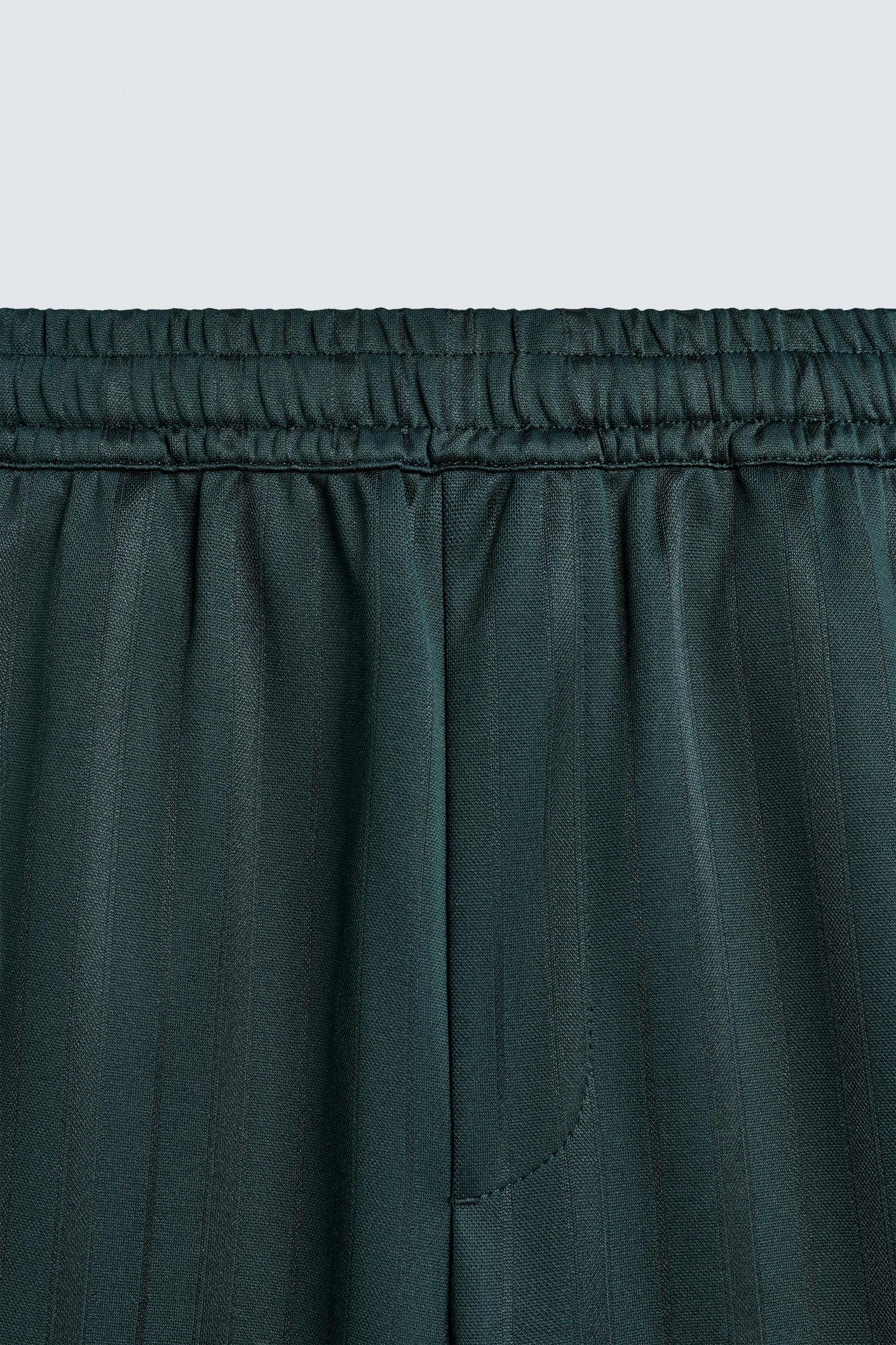 STRIPED JACQUARD JOGGING PANTS Product Image