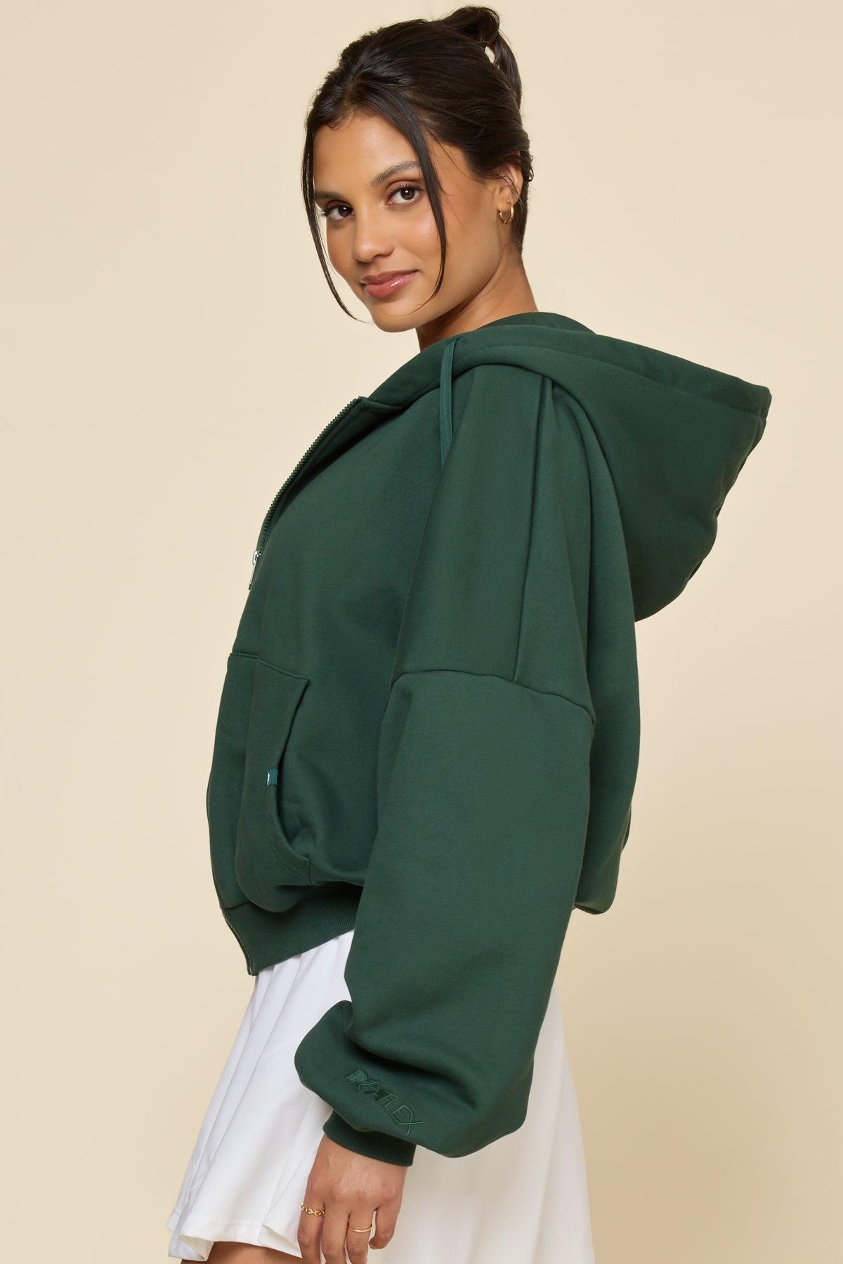 Zip Cloud Hoodie - Heather Grey Product Image