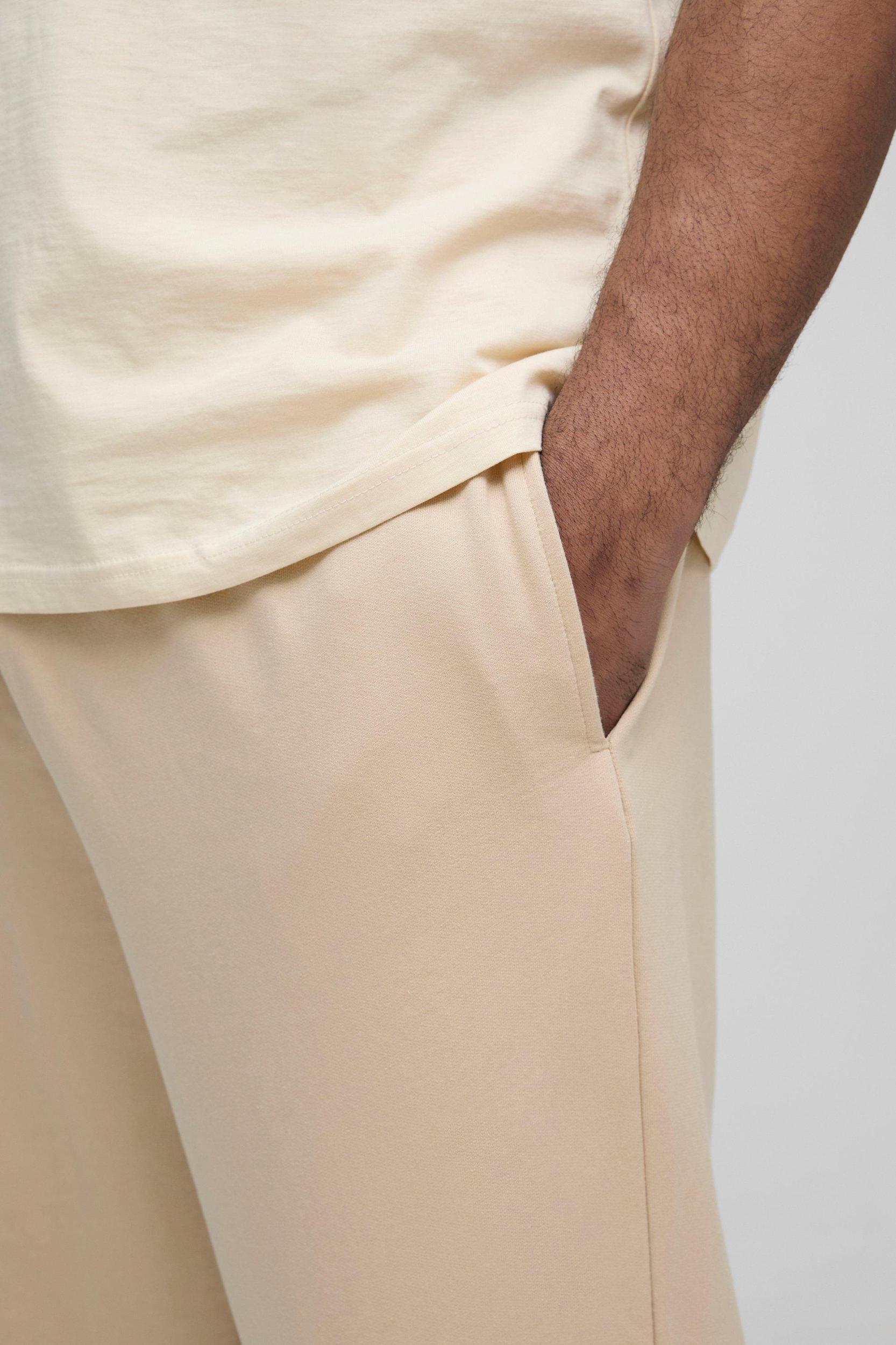 Plus Lightweight Relaxed Fit Basic Sweatpants | boohooMAN USA Product Image
