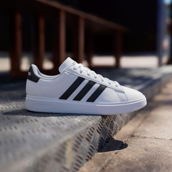 adidas Grand Court Shoes Cloud White 10 Womens Product Image