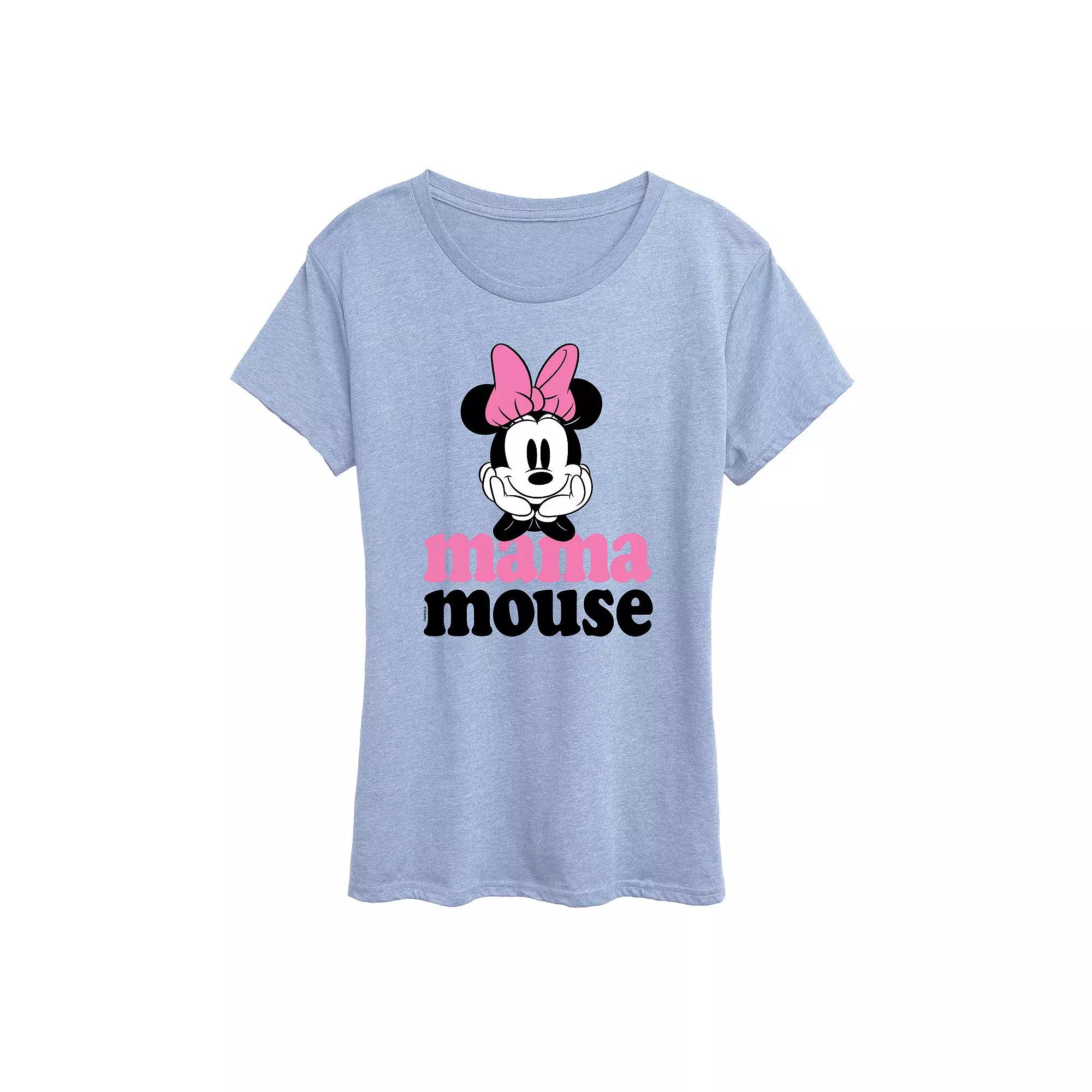 Disney's Minnie Mouse Women's Mama Graphic Tee,  Product Image