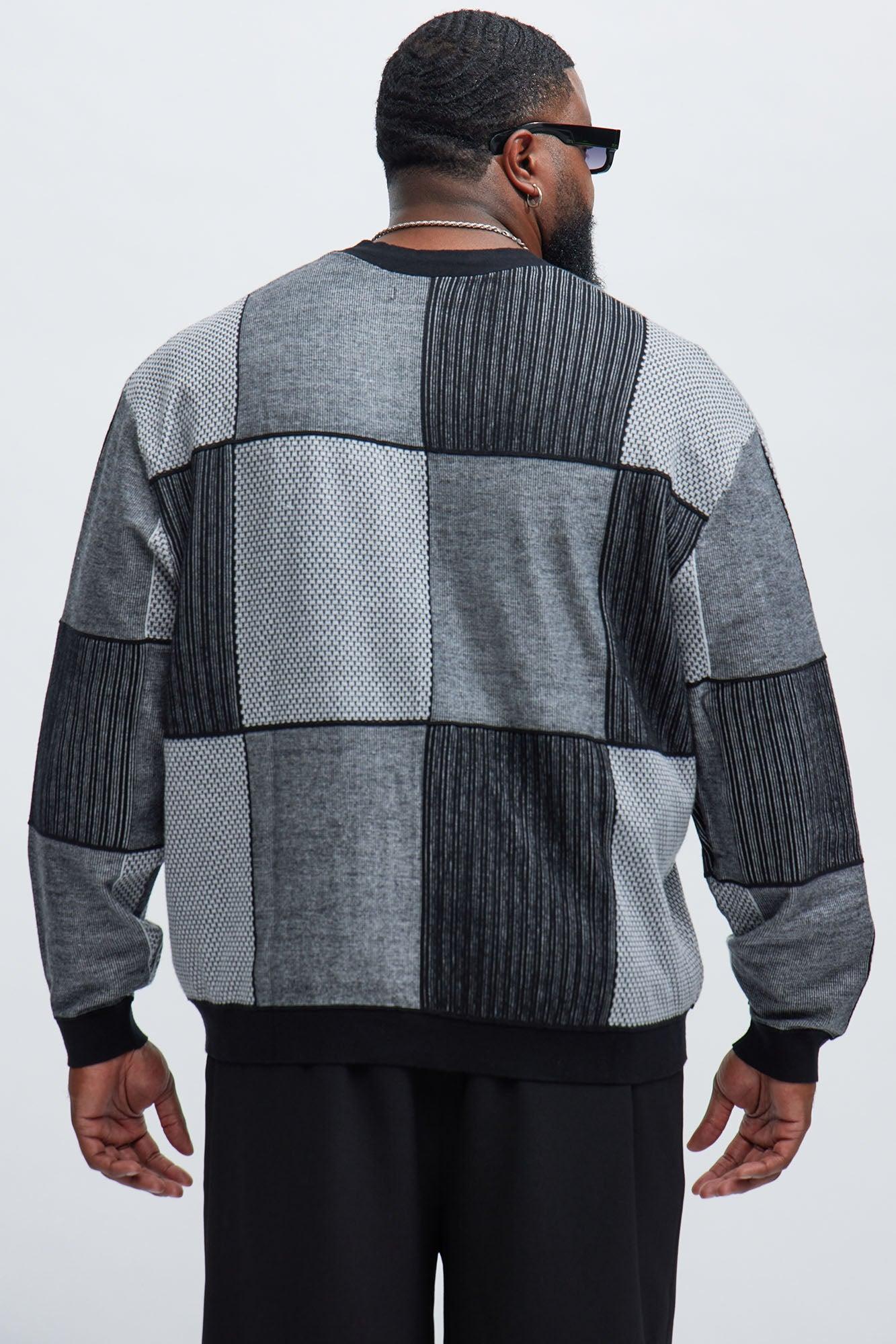 Better And Better Sweater Cardigan - Black Male Product Image
