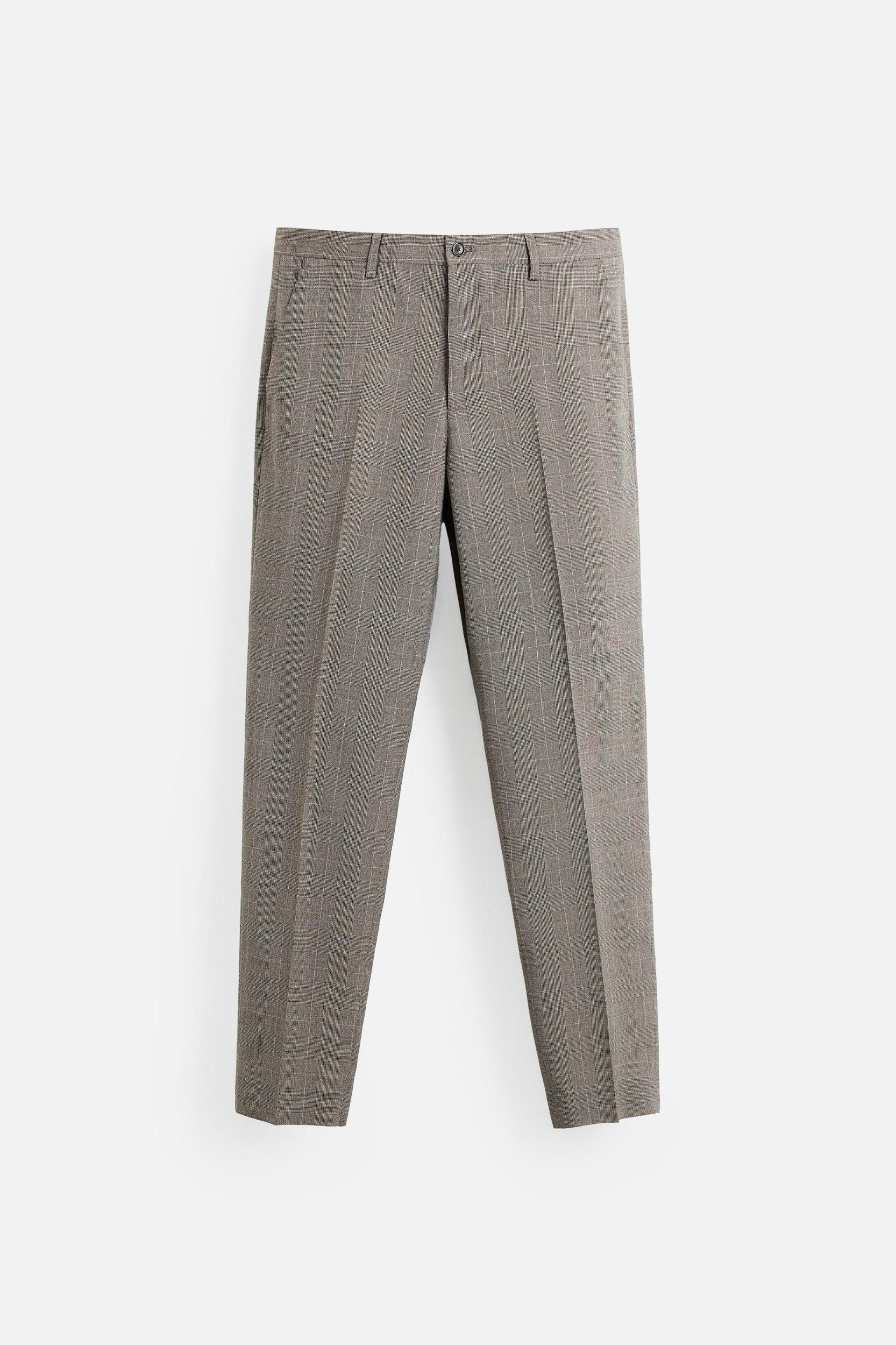 PLAID SUIT PANTS Product Image