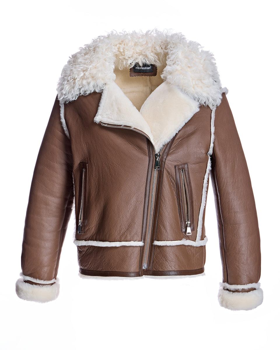 LAMB JACKET WITH TIKRADOR SHEEP COLLAR Product Image