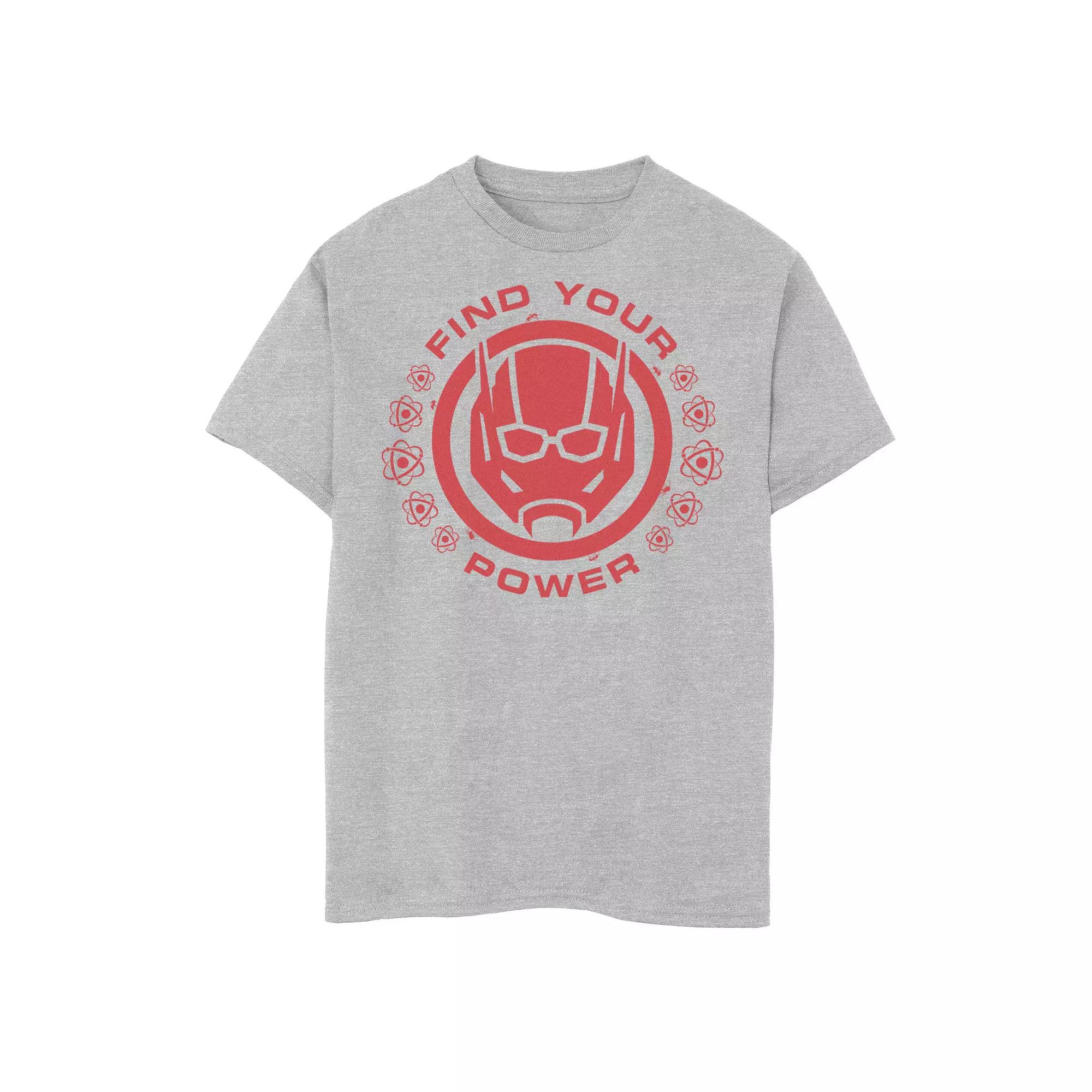 Boys 6-20 Marvel Ant-Man Find Your Power Red Logo Graphic Tee, Boy's,  Product Image