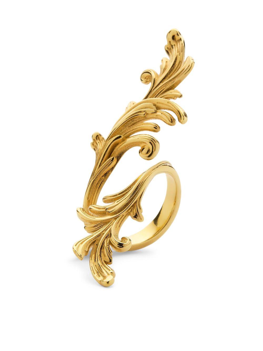 Barocco Leaf ring Product Image