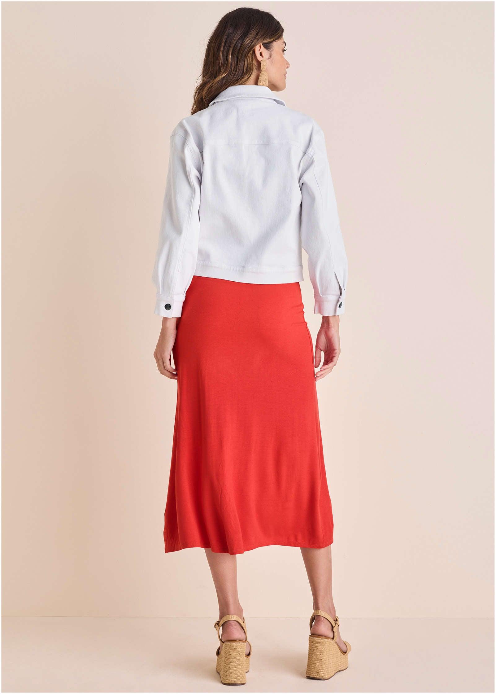 Core Denim Jacket - White Denim Product Image