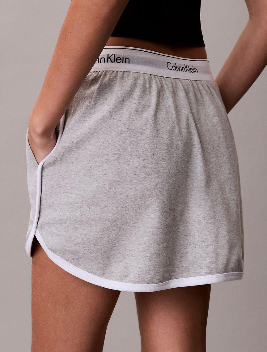 Icon Sport Cotton Mini Skirt Product Image