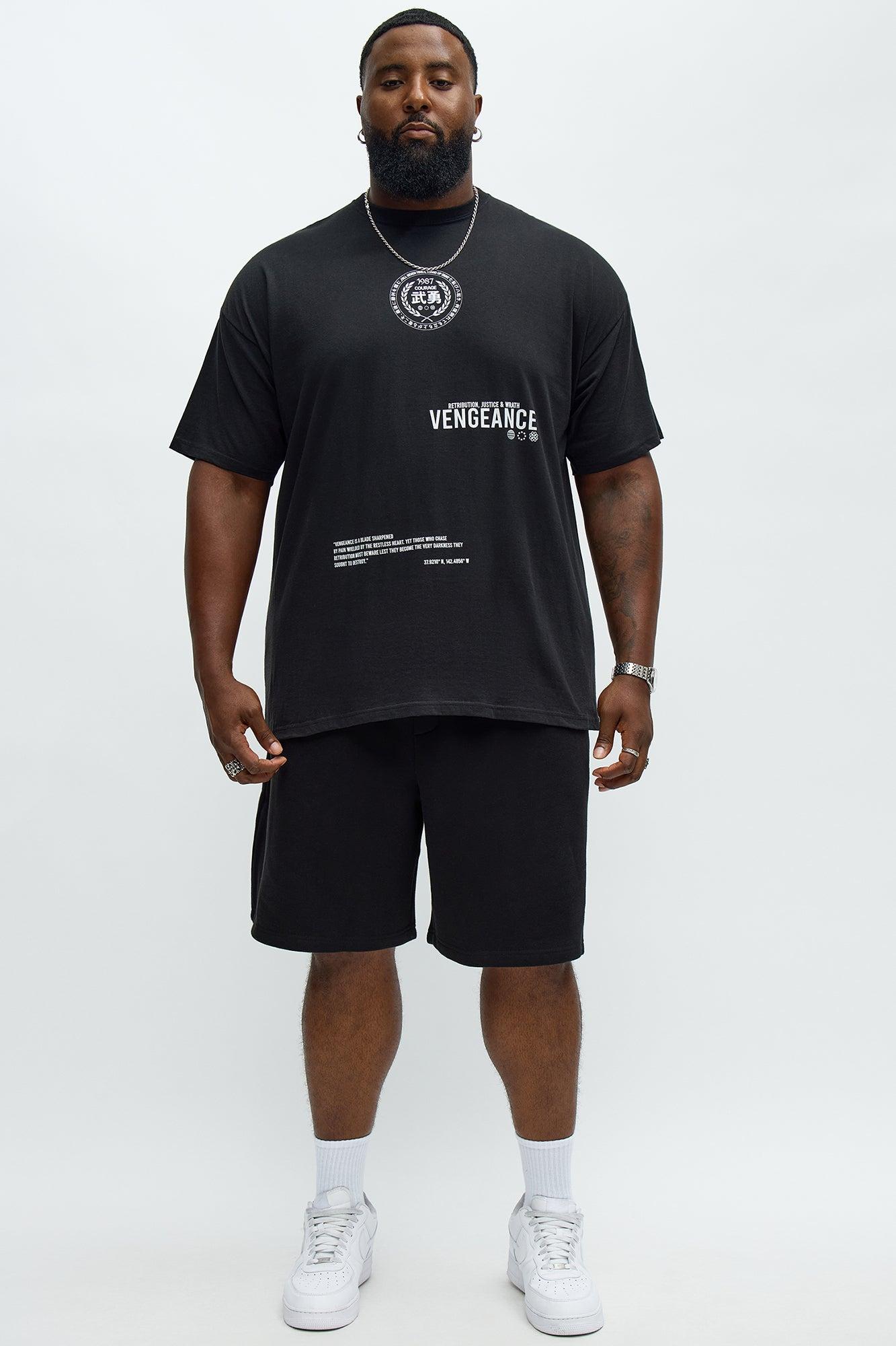 Vengeance Courage 1987 Short Sleeve Tee - Black Male Product Image