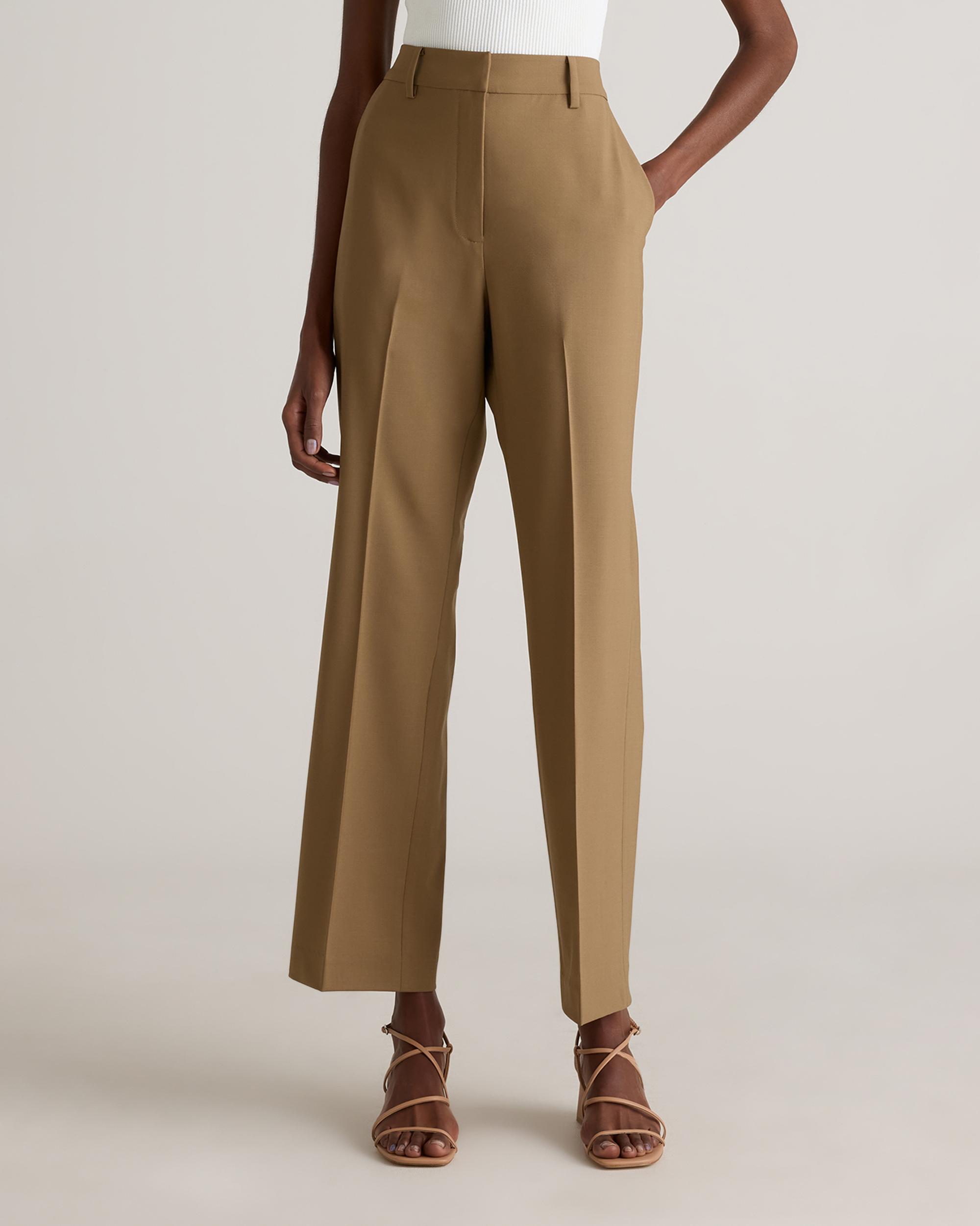 Quince | Women's Italian Wool Straight Leg Pants Product Image