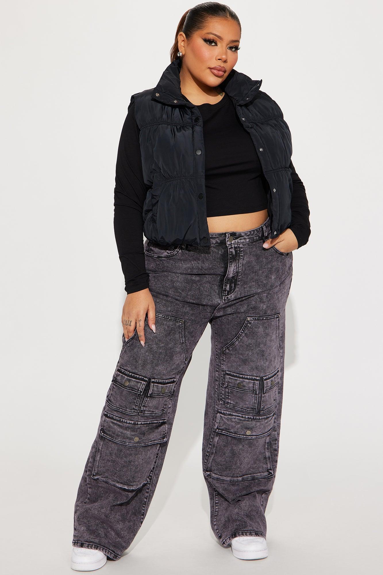 Stella Puffer Vest - Black Product Image