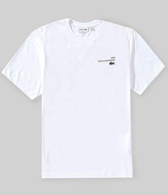 Lacoste Printed Motif Jersey Short Sleeve T-Shirt Product Image