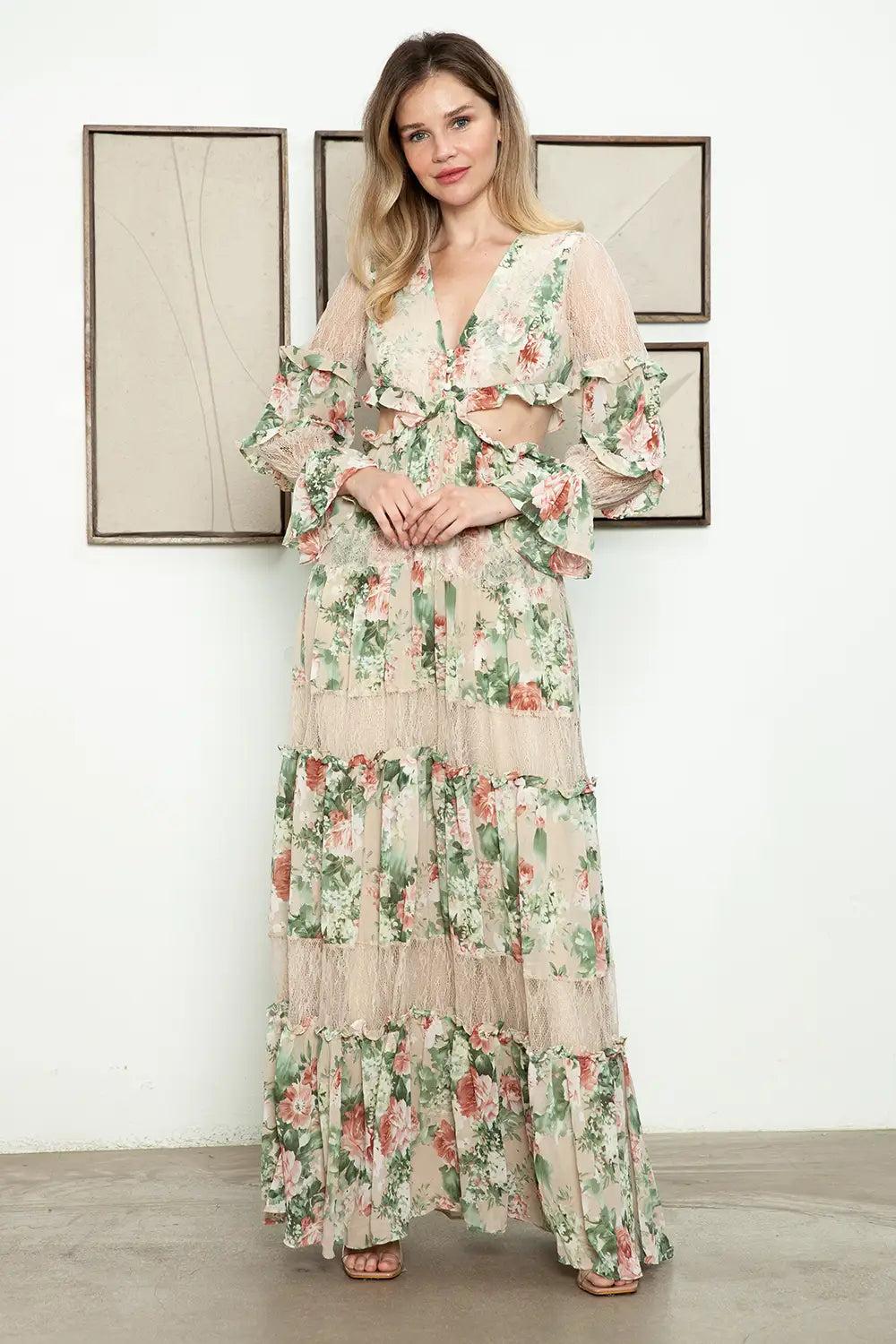 ENOLA MAXI DRESS Product Image