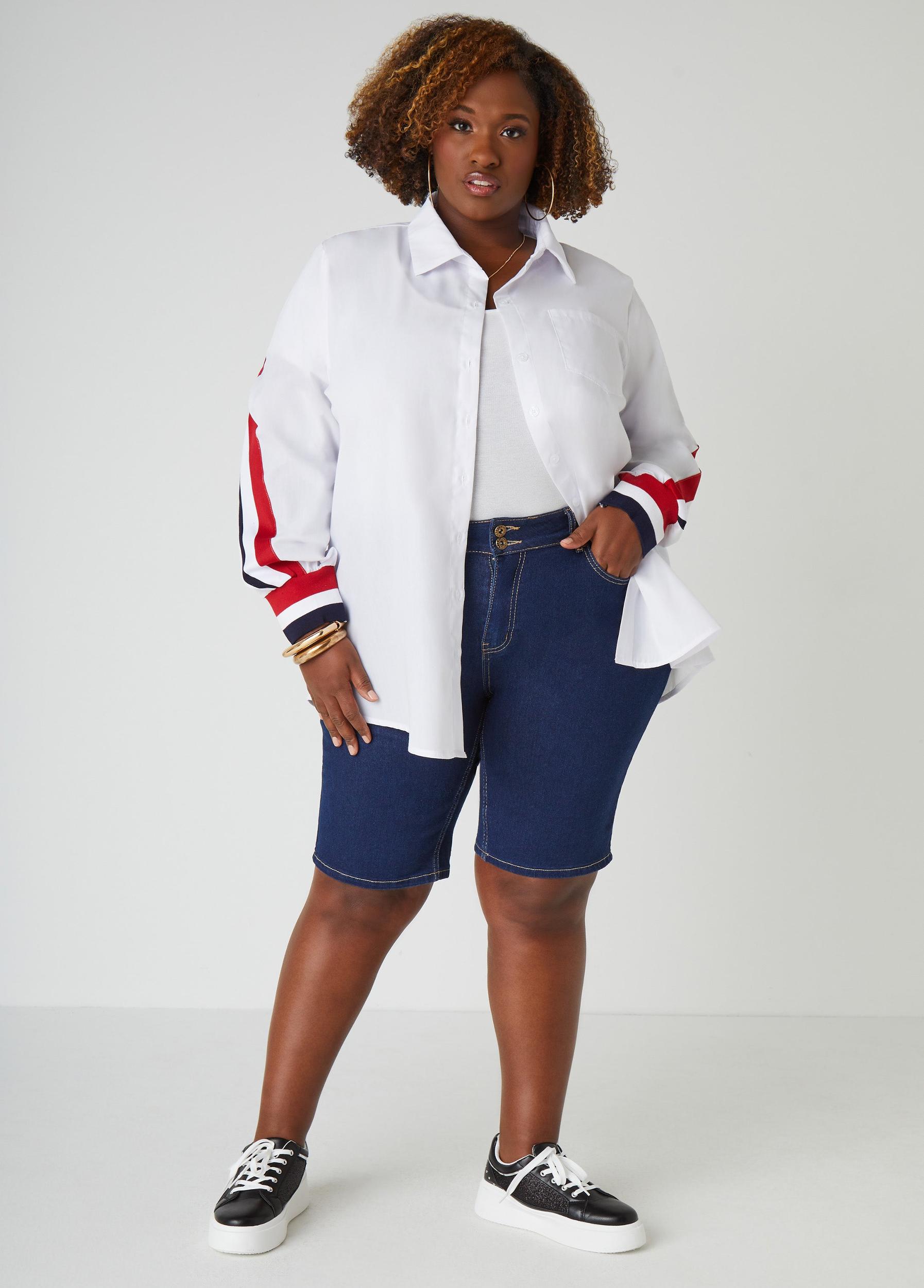 Fearless Denim Shorts Product Image