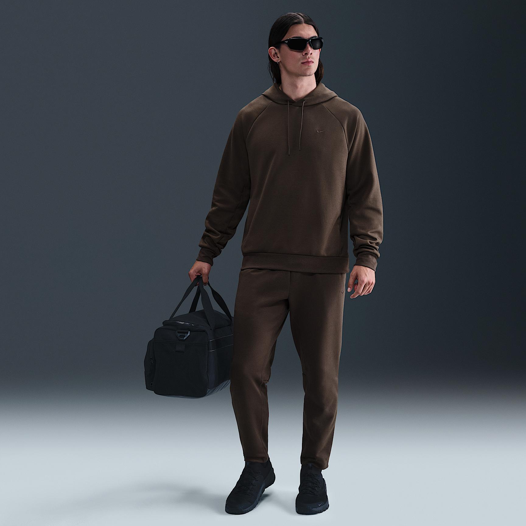 Nike Mens Primary Fleece Dri-FIT UV Pullover Performance Hoodie | FZ0969-237 Product Image