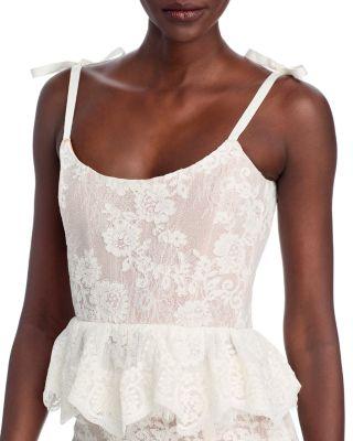 Vinetta Lace Corset Top & Skirt Set Product Image