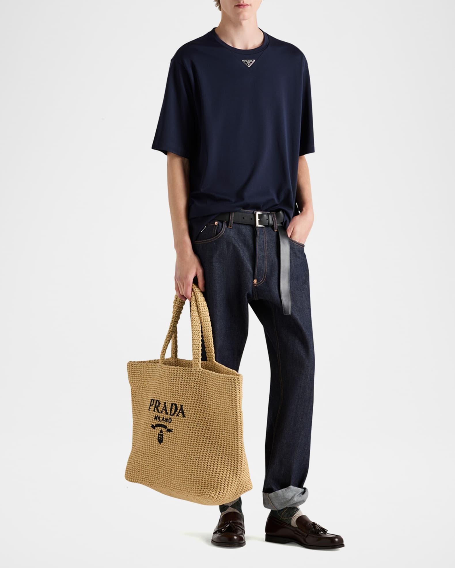 Men's Jersey Triangle Logo T-Shirt Product Image