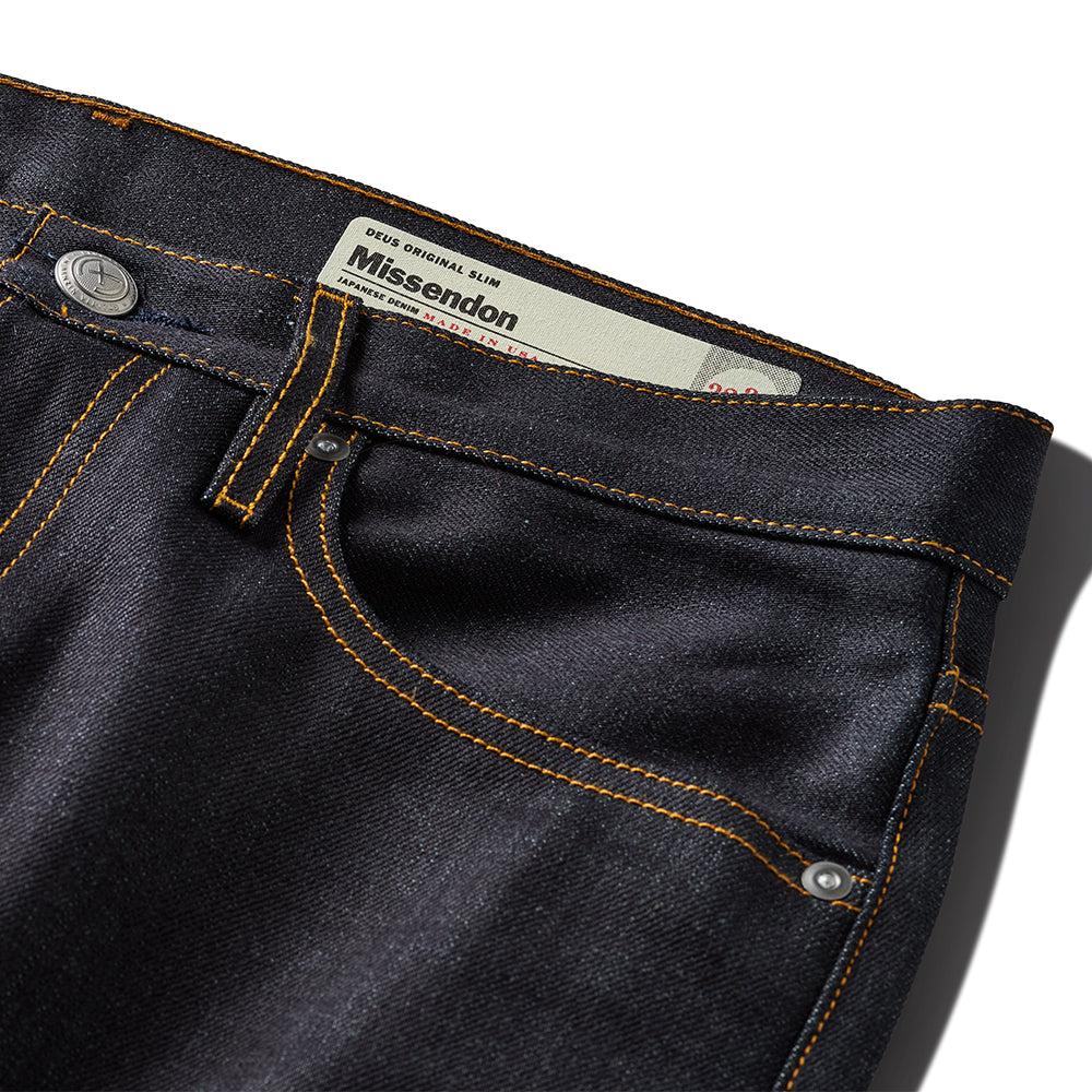 Missendon Original Slim Denim (Raw Indigo) - Raw Indigo Product Image