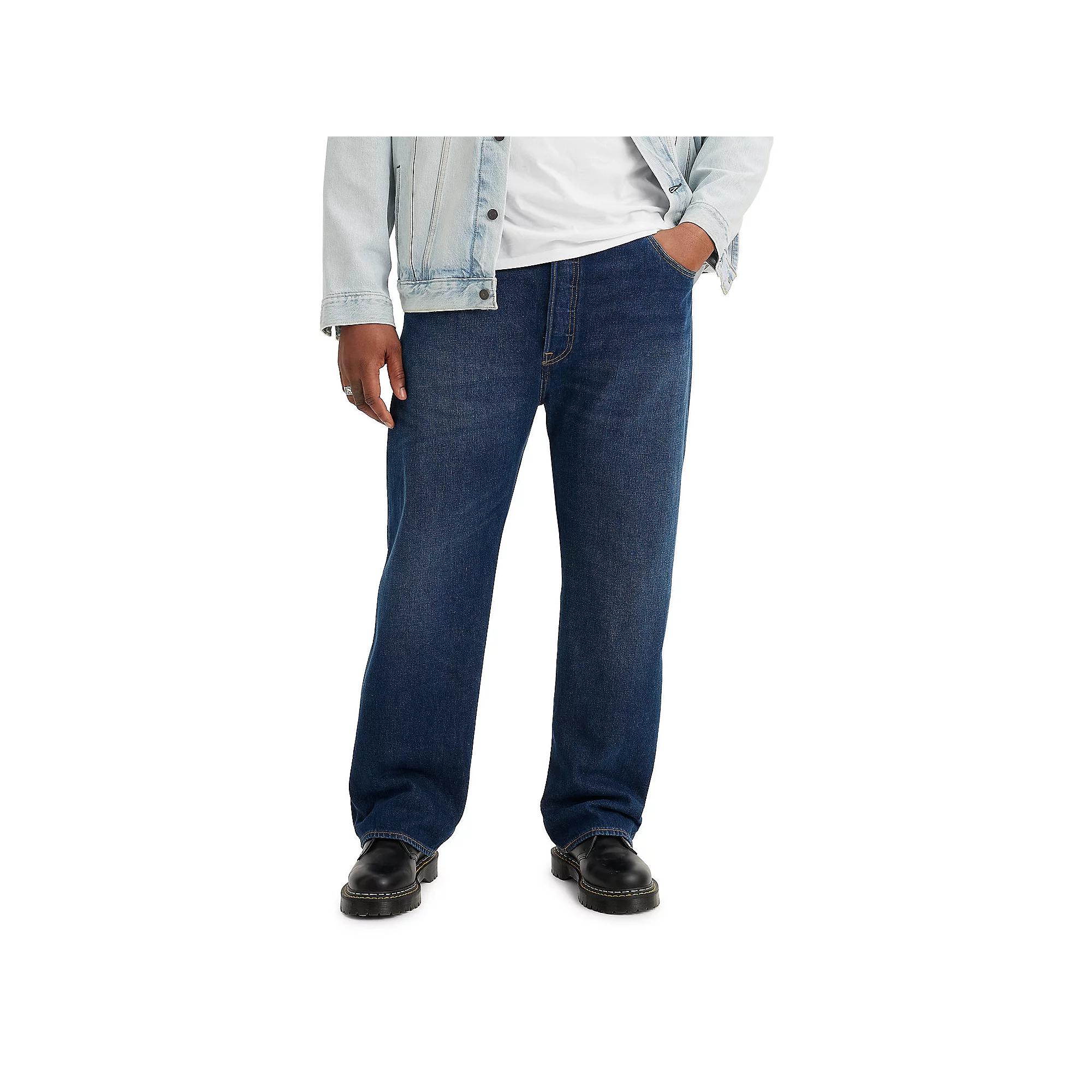 Big & Tall Levi's® 501® Original Shrink-To-Fit™ Jeans, Men's,  Product Image
