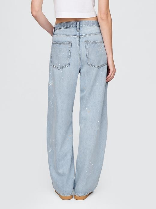 High Rise UltraSoft Barrel Jeans Product Image