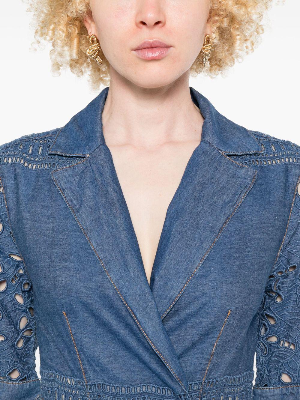 lace-embellished dress Product Image