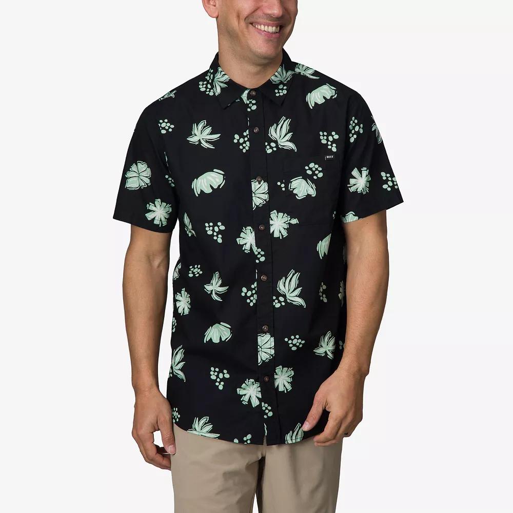 Men's REEF Short Sleeve Button-Down Shirt,  Product Image