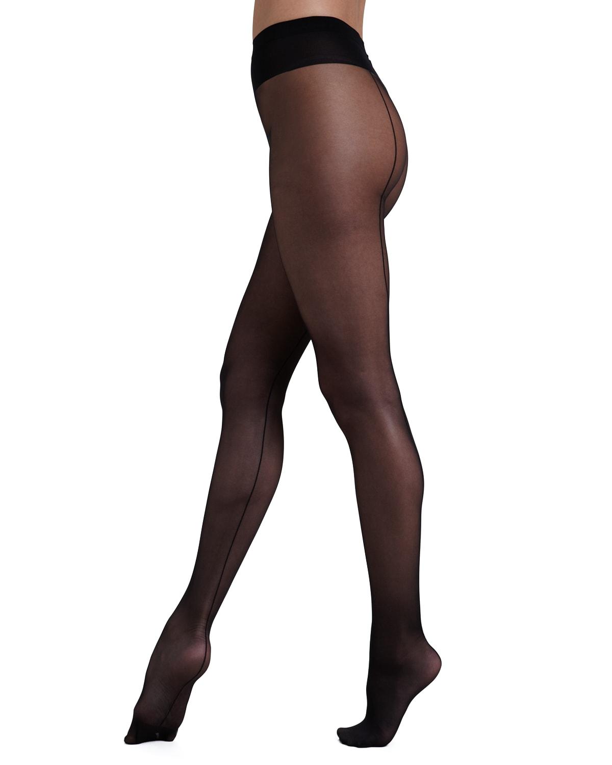 Womens Individual 10 Back Seam Tights Product Image