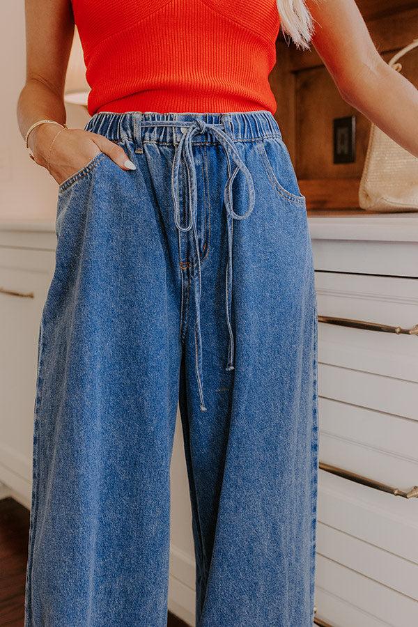 The Natalie High Waist Wide Leg Jean Product Image
