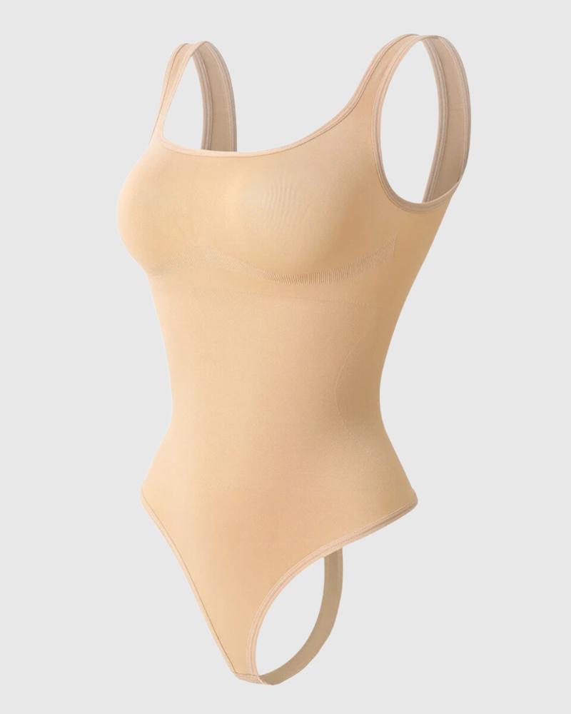 Revenge Body Square Neck Snatched Bodysuit Product Image
