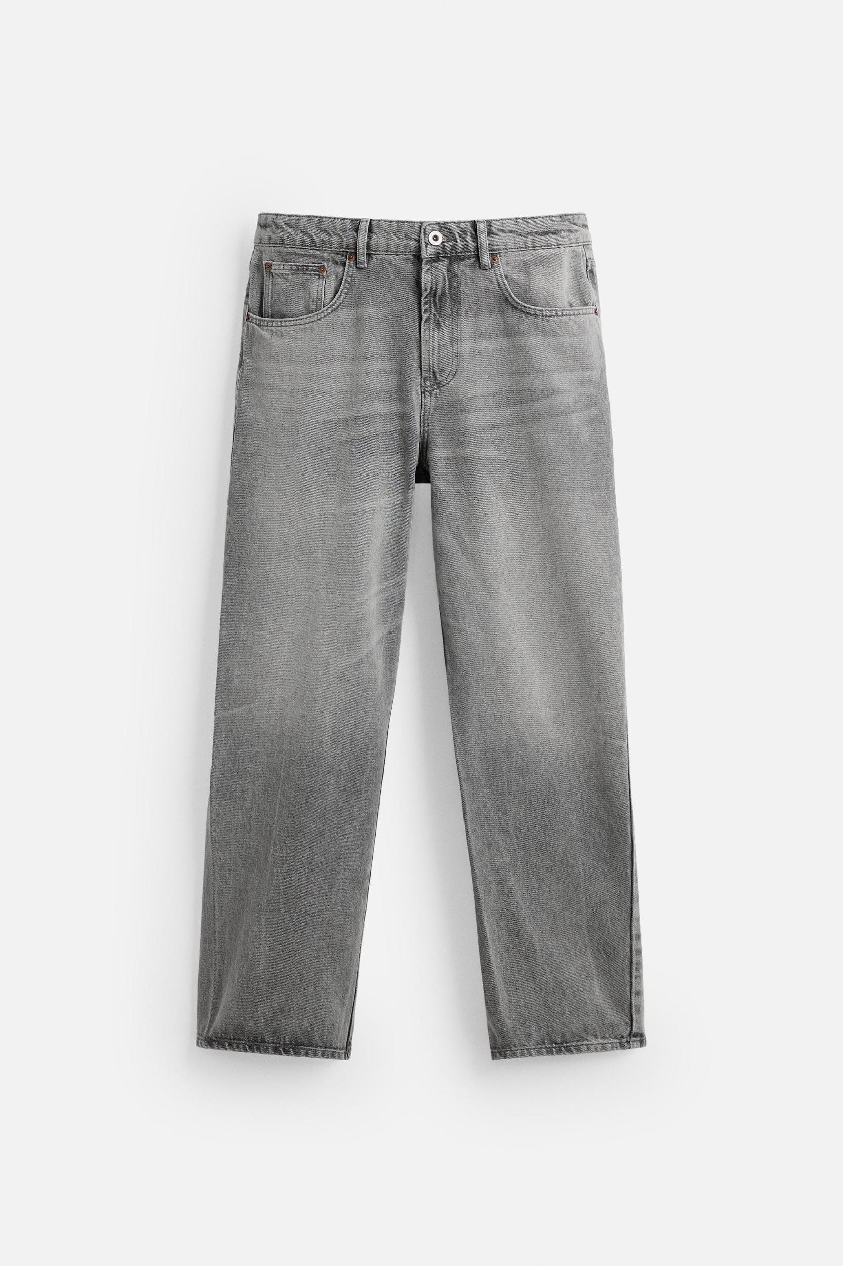 BAGGY FIT JEANS WITH SEAMS Product Image