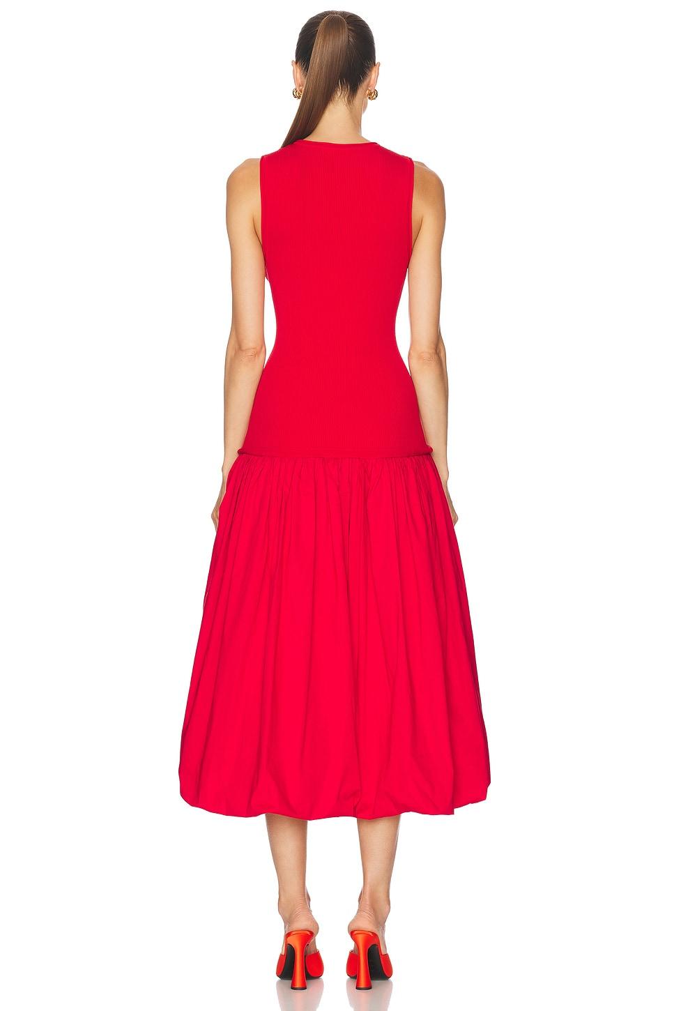 Yanez Poplin Combo Dress Product Image