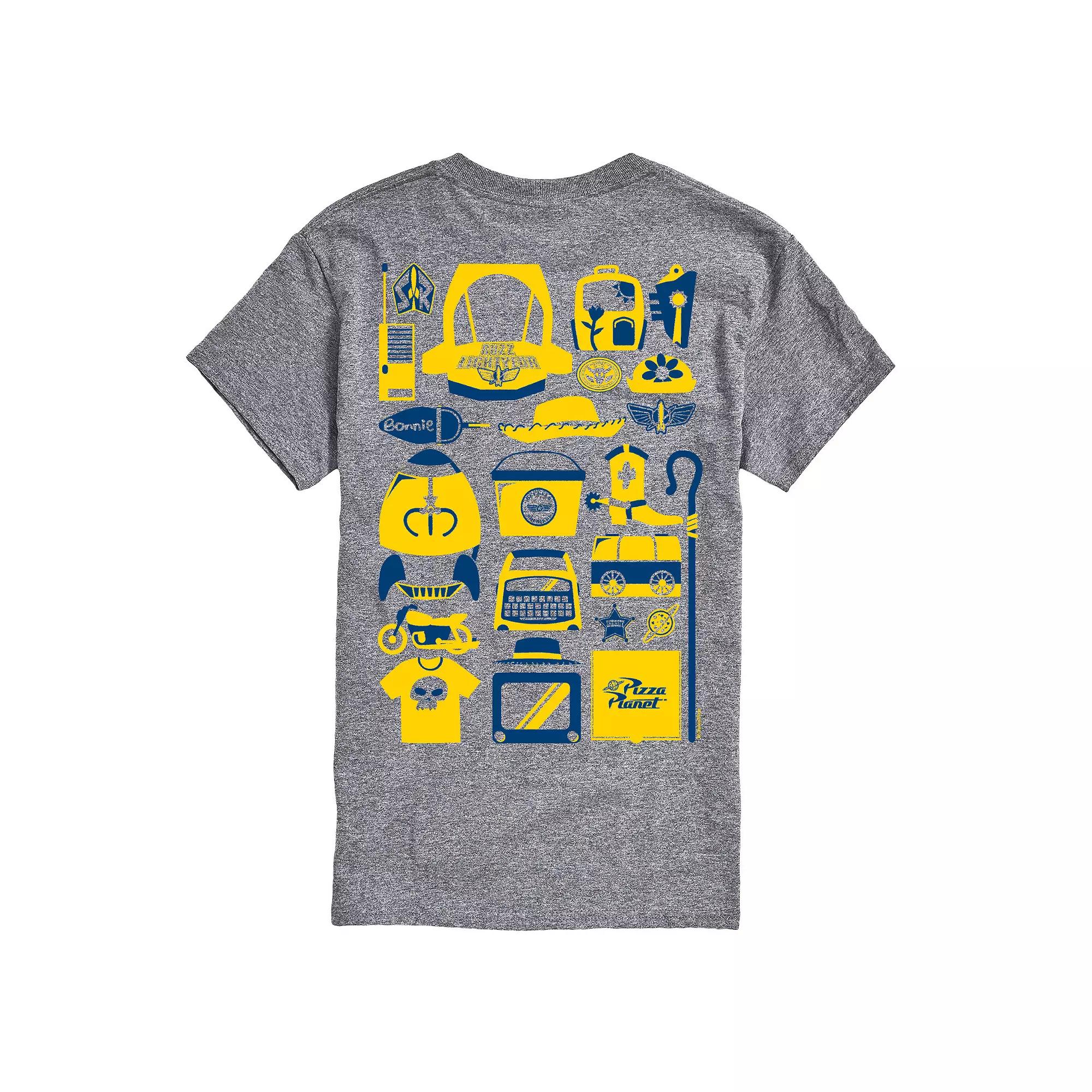 Men's Disney / Pixar's Toy Story Icon Grid Graphic Tee,  Product Image