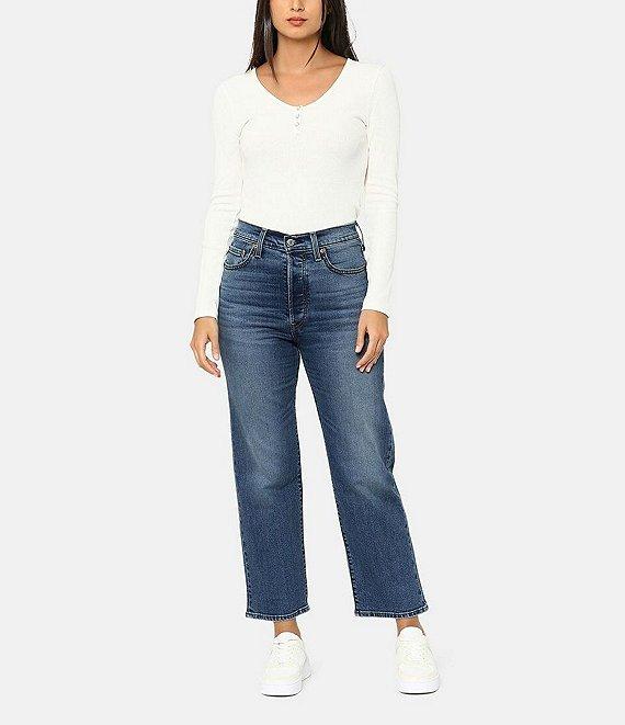 Levi's® Ribcage High Rise Ribcage Straight Ankle Jeans Product Image