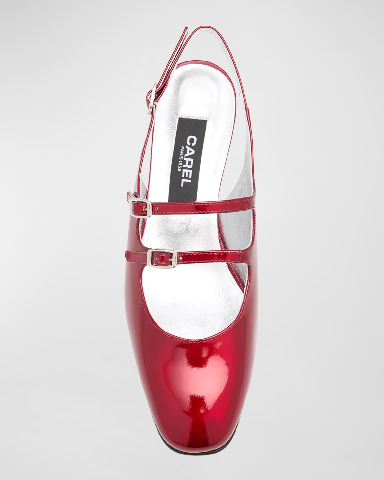 Peche Patent Mary Jane Ballerina Flats Product Image