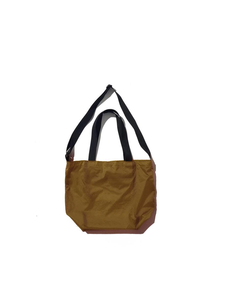 Mini Packable Tote / Tan x Black Product Image