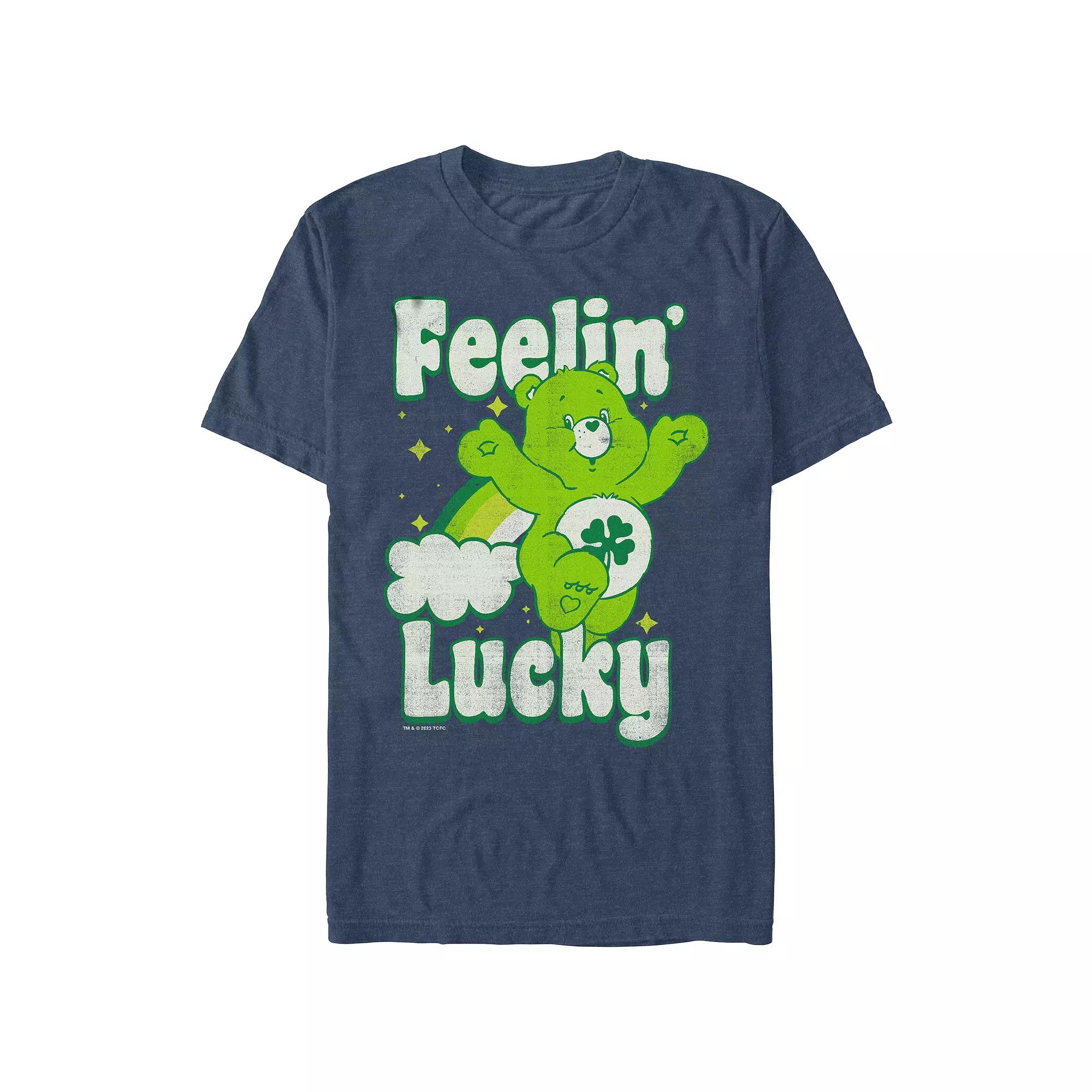 Men's Care Bears Feelin' Lucky Graphic Tee,  Product Image