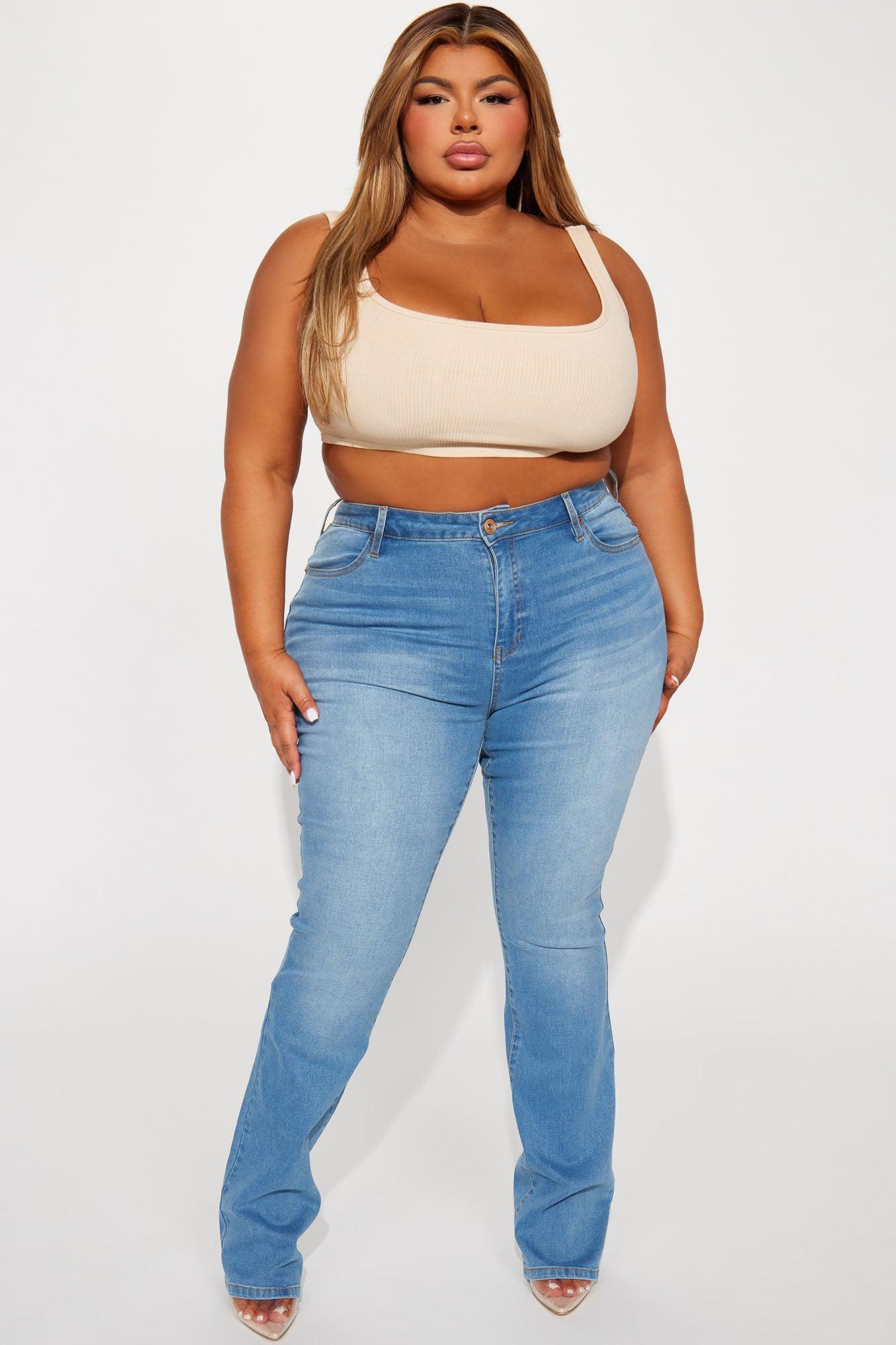 Memphis Stretch Booty Lifter Bootcut Jean - Medium Wash Product Image