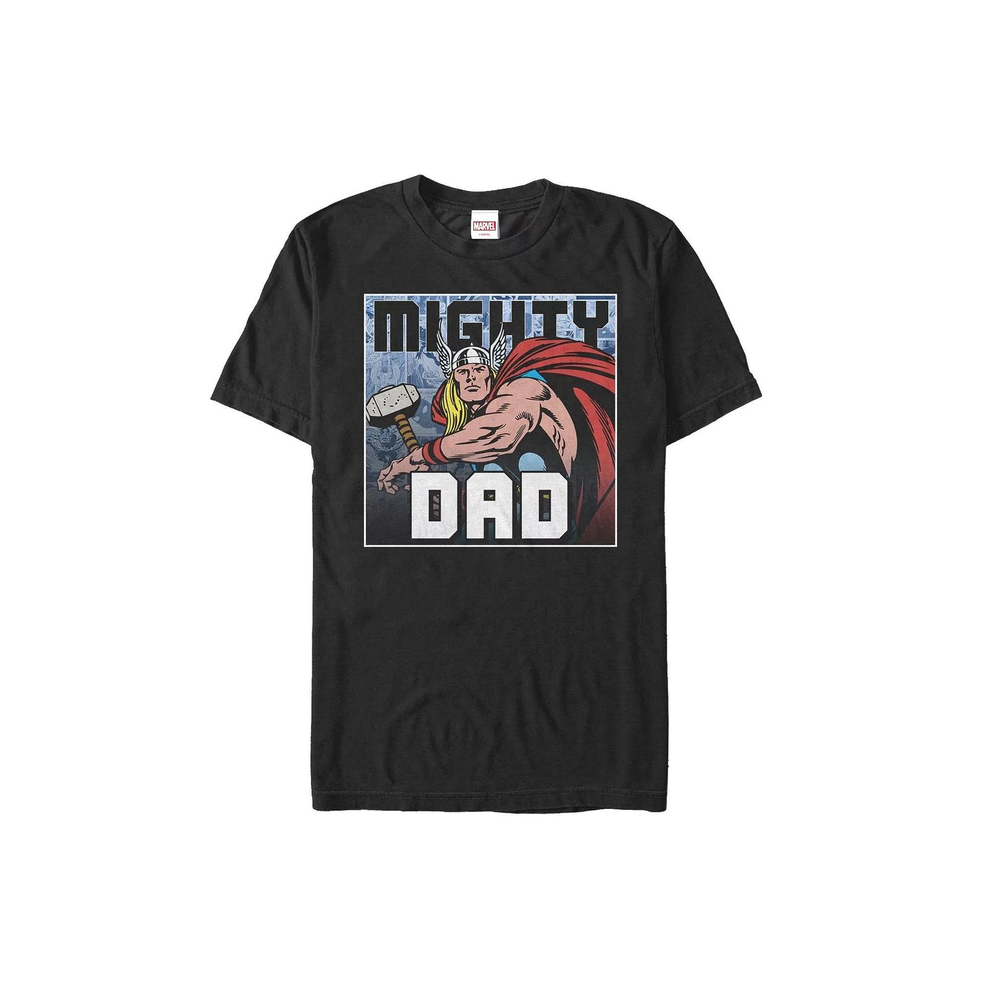 Men's Marvel Thor Mighty Dad Graphic Tee,  Product Image