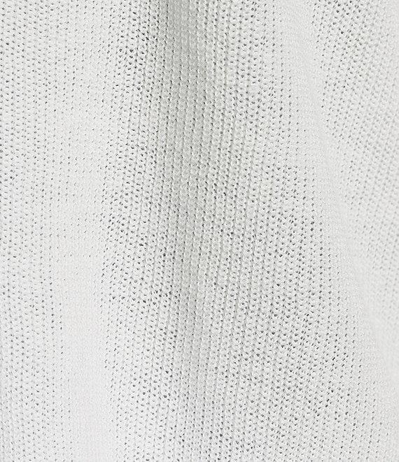 Eileen Fisher Textural Organic Knit V-Neck Long Sleeve Cardigan Product Image