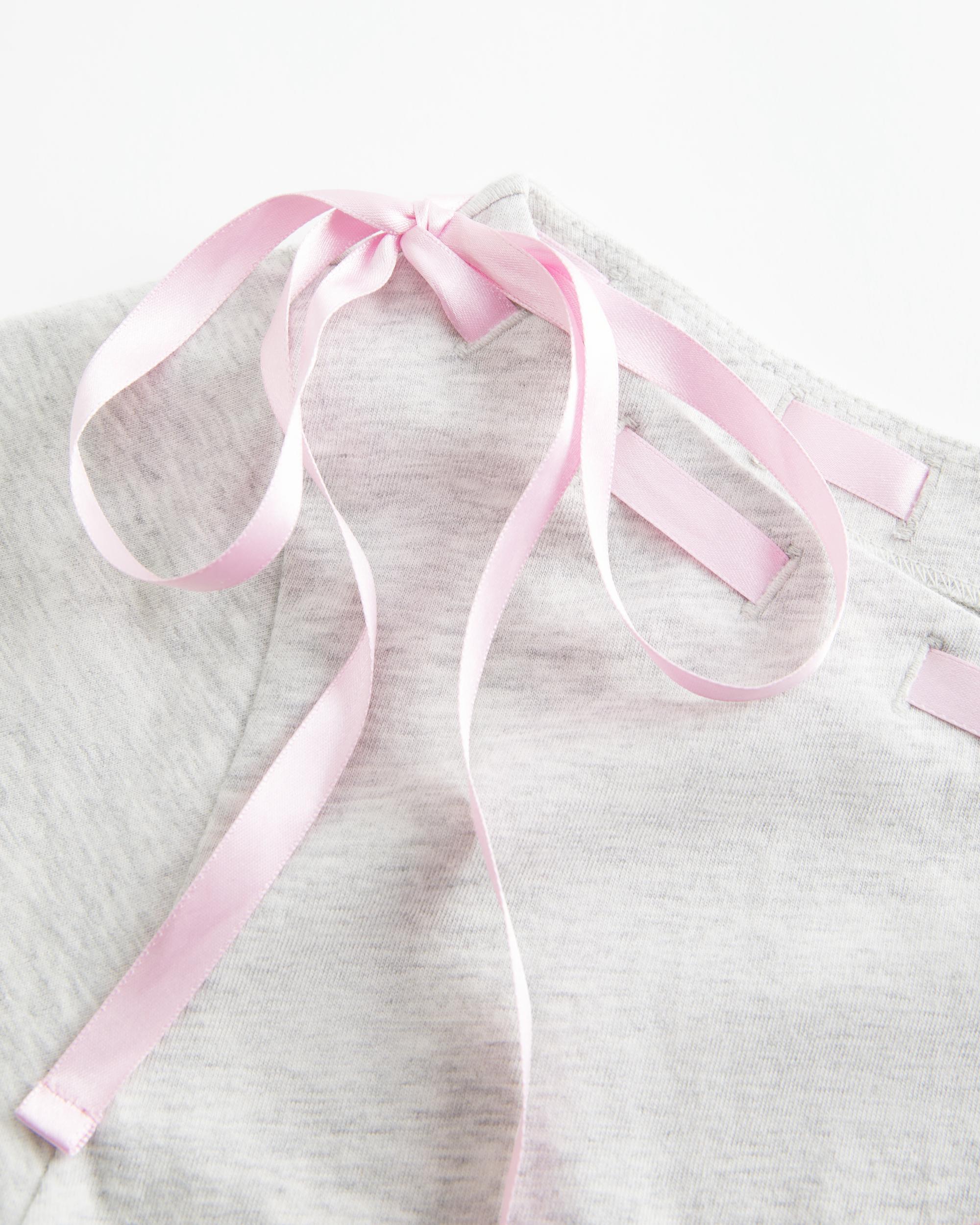 Easy Off-the-Shoulder Tie T-Shirt Product Image