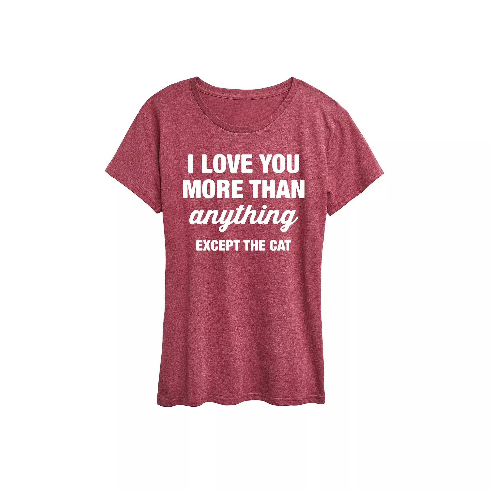 Women's Except The Cat Graphic Tee,  Product Image